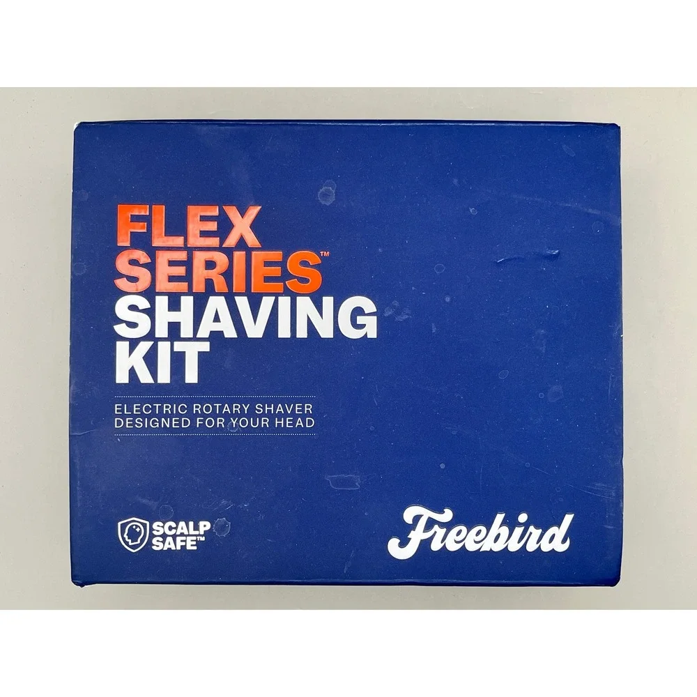 Freebird Flex Series Shaving Kit Electric Rotary‎ Head Shaver Gold FS1-1-US-EA-1